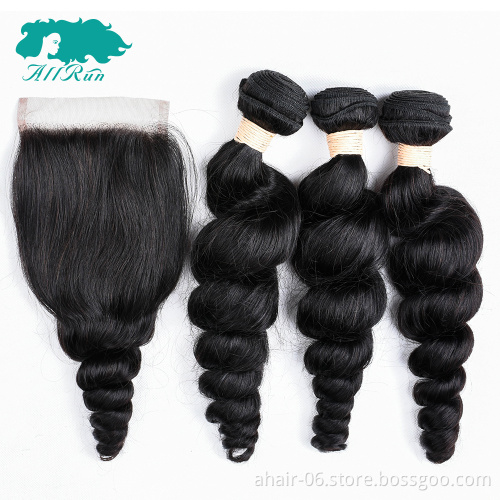 Drop ship virgin 100% loose human hair bulk extension